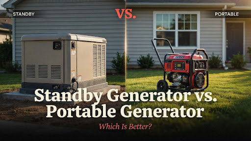Standby Generator vs. Portable Generator: Which Is Better?